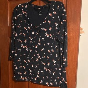 J Jill Navy Women's Top size L